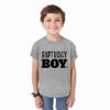 Birthday boy Shirt Toddler Boys Outfit First Happy 2t 3t 4 Year Old 5 Kids 6th (Light Gray, 6 Years) view 2