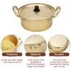 AHIER Korean Ramen Cooking Pot Set Noodle Pot with Lid, 6.3in view 2