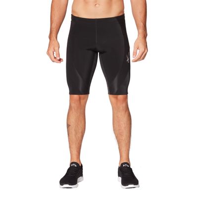 CW-X Men's Endurance Generator Muscle & Joint Support Compression Short, High Performance Shorts for Running and Weight Lifting, Black, XL