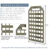 PETAC GEAR Rigid Insert MOLLE Panel Portable Gear Organizer with Carry Handle Backpack Bag Tactical Equipment Storage Pouches Holsters Holder Gun Rack Mount view 4