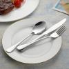 VANDBAO Portable Travel Utensils, Reusable Silverware with Case for Fixing Tableware, 9 Pieces Stainless Steel Stable Flatware Set, Camping Picnic Cutlery Set (Silver Set) view 4
