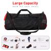 30" Mesh Dive Gear Bag  Quick-Dry Scuba & Snorkeling Duffel for Fins, Mask, Wetsuit  Durable Large Mesh Dive Bag with Shoulder Strap for Boat, Shore & Beach Black view 4