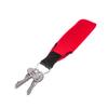 Seafard Floating Neoprene Keychain, Rectangle Buoyant Key Ring, Water Sports Keychain for Marine Boat, Fishing, Sailing, Surfing, Kayaking, Swimming, Diving, Water Sports Red view 1