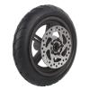 Pro Electric Scooter Rear Wheel Replacement - Cellular Rubber Wheel with 120 Disc Brake Accessory view 1