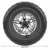 Pro Electric Scooter Rear Wheel Replacement - Cellular Rubber Wheel with 120 Disc Brake Accessory view 4