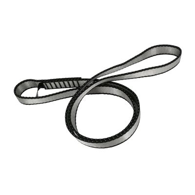 FOSER 18mm Nylon Climbing Sling Runner, 23KN Nylon Rope,Apply to Rock Climbing, Mountaineering, Hiking, Downhill, Emergency Equipment, etc (Gray(1pcs), 120cm/48inch)