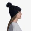 Buff Women's Caryn Rosewood Knitted & Polar Hat Kids, White, One Size view 3