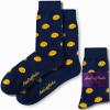 AUSCUFFLINKS Cookie Lover Biscuits Cookie Monster Socks for Him | Cronuts Gift Sock | Present for Work Colleague | Bday Gift for Guys (Cookies) view 1