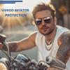 Bio-th Polarized Sunglasses Men Women UV Protection, Polarized Fishing Sunglasses Mens, for Fishing Golf, Retro Driving view 2