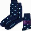 AUSCUFFLINKS Table Tennis Fan Socks for Men | Pickleball Sock for Him | Pickle Ball Ping Pong Sports Coach | Bday Present for Guys (PickleBall Table Tennis) view 1
