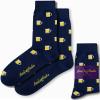 AUSCUFFLINKS Beer Lover Cider Drinker Socks for Him | Pint Pot Lager | Present for Work Colleague | Bday Gift for Guys (Beer) view 1