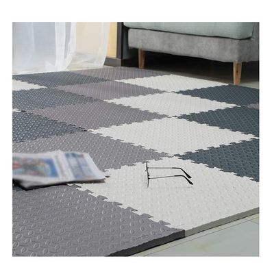 ALGFree Soft Kids Children's Foam Floor Puzzle Mats, Garden Gym Yoga Gymnastic Exercise Fitness Interlocking Floors Tiles, Free Combination (Color : A, Size : 50x50x1.6cm-4 Tiles)