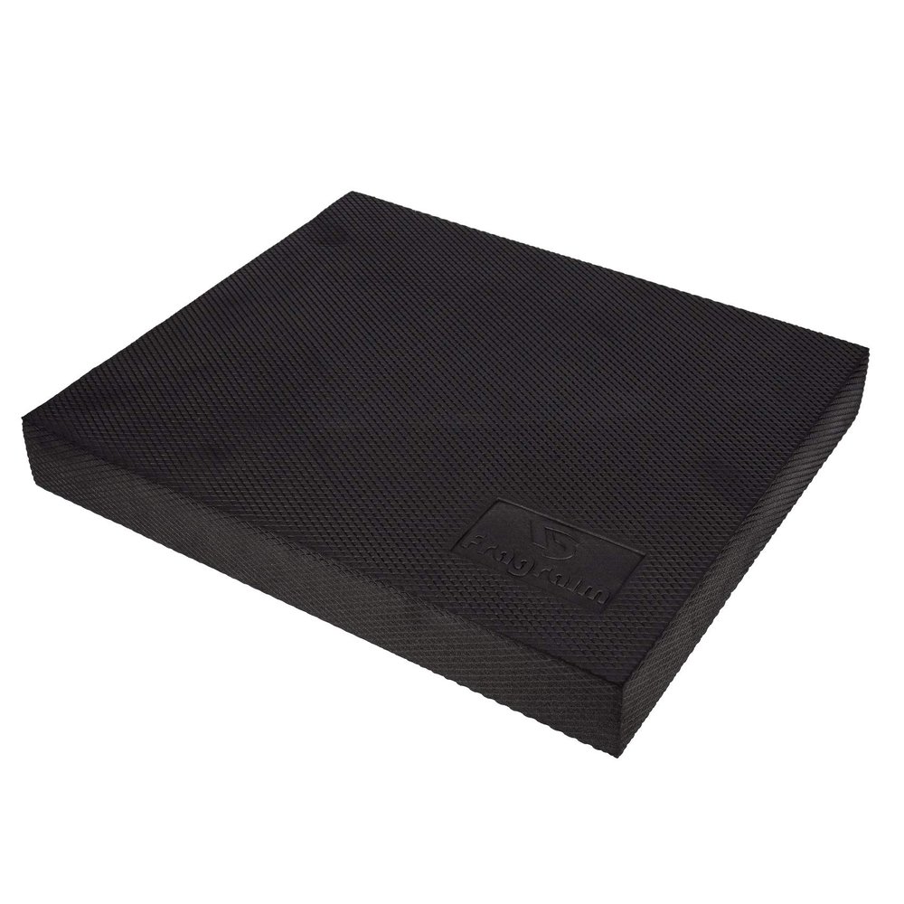 Balance Pad, Non-Slip Foam Mat & Ankles Knee Pad Cushion for Physical Therapy, Rehabilitation, Core Balance and Strength Stability Training, Yoga & Fitness, 15.7 x 13 x 2 Inch (Black)