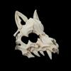Animal Skeleton Half Mask - Halloween Japanese Dragon God Werewolf Cosplay - Unisex Resin Party Stage Show Mask view 3