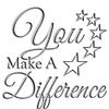 13" Jade Epic You Make A Difference Crystal Award, Custom Engraved You Make A Difference Trophy, Engraving Included, Prime view 2