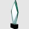 13" Jade Epic You Make A Difference Crystal Award, Custom Engraved You Make A Difference Trophy, Engraving Included, Prime view 3