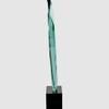 13" Jade Epic You Make A Difference Crystal Award, Custom Engraved You Make A Difference Trophy, Engraving Included, Prime view 4
