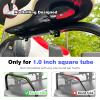 Roykaw Golf Cart Armrest with Cup Holder Compatible with EZGO Club Car Yamaha - Upgrade Support Frame/No Drilling Required - Just Only Fit 1.0" Square Tube Frame view 2