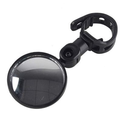 Arinda Bicycle Adjustable Rearview Mirror Handlebar Mirrors Mountain Bikes Silicone Handle Rearview Mirror Cycling Accessories