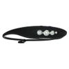 KNOG Bilby Silicone Rechargeable Headlamp - 400 Lumen, LED Head Lamp w/ 7 Modes, Waterproof Headlamp Flashlight for Outdoor, Camping & Hiking Gear for Adults w/Comfortable Reading Light - Black view 4
