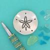 Basic Spirit Sand Dollar Pewter Trinket Bowl Ring Dish Gift Box Beach Decor view 3