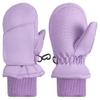 N'Ice Caps Kids Waterproof Snow Mittens Cold Weather Thinsulate Insulated (Lavender, 1-2 Years) view 1