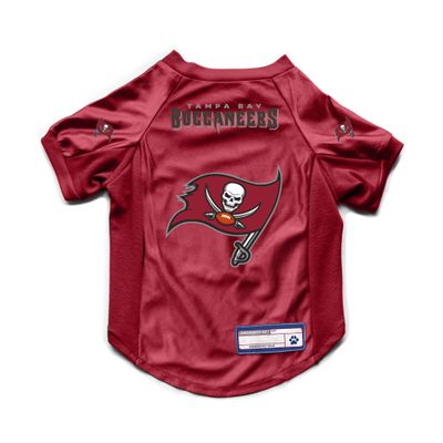Littlearth NFL Tampa Bay Buccaneers Stretch Pet Jersey, Team Color, Medium