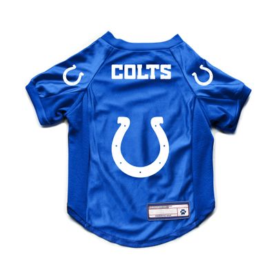 Littlearth NFL Indianapolis Colts Stretch Pet Jersey, Team Color, Medium