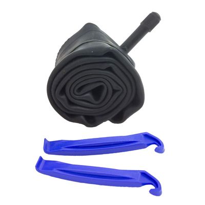 12" Bike Inner Tube - 12 1/2" (12.5") x 1.75 to 2 1/4" (Fits All 12" x 1.75, 1.85, 1.90, 1.95, 2.0, 2.1, 2.125, 2.25) - Tire Levers Included (Blue LEVERS)