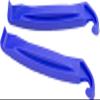 12" Bike Inner Tube - 12 1/2" (12.5") x 1.75 to 2 1/4" (Fits All 12" x 1.75, 1.85, 1.90, 1.95, 2.0, 2.1, 2.125, 2.25) - Tire Levers Included (Blue LEVERS) view 2