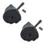 12" Inner Tube 12.5x1.75/1.85/1.90/1.95/2.0/2.10/2.125/2.25 Schrader Valve for Children Kids Youth Bicycle Tricycle BMX Bike Tire with Upgraded Metal Air Caps - 2 Pack view 1