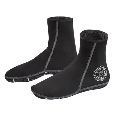 SCUBAPRO Hybrid Sock, 2.5mm, Black, XL/2XL
