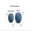 Vivora Luno Premium Ergonomic Sitting Ball Chair, Pacific Cover, Chenille, Max Size (25 to 26 inches), for Home Offices, Balance Training, Yoga Ball, Posture Improvement view 2