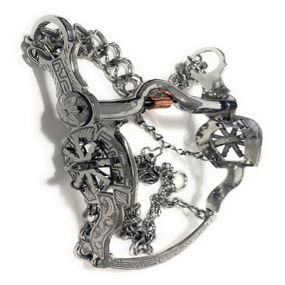 5 1/2" Mexican Horse Bit, Freno Charro