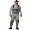 FROGG TOGGS Men's Hellbender Pro Waterproof Stockingfoot Fishing Chest Wader for Fishing, Gray, XX-Large Stout view 1
