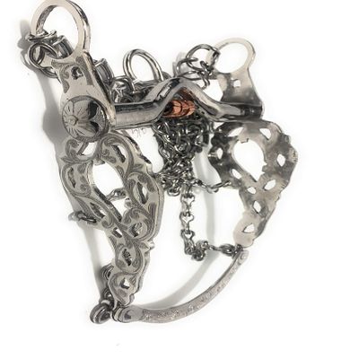 5 1/4" Mexican Horse Bit, Freno Charro