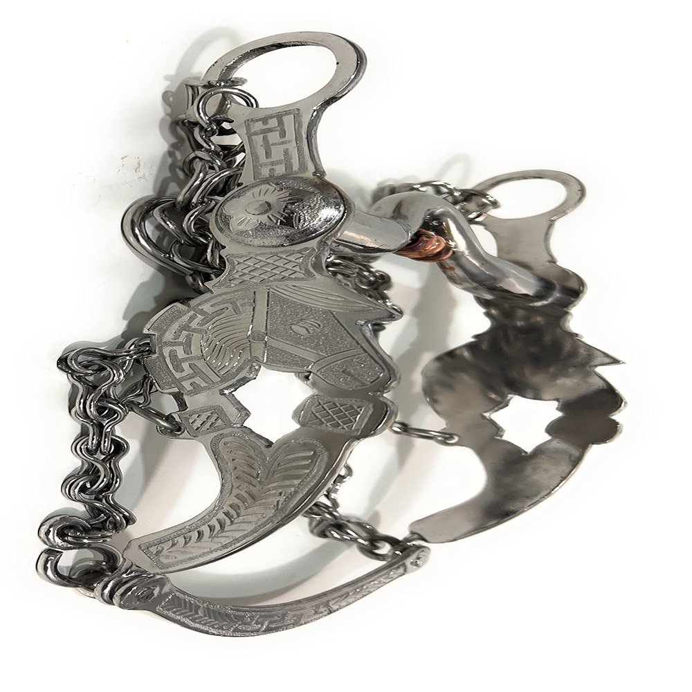 5 1/2" Mexican Horse Bit, Freno Charro