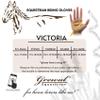 Victoria Soft Feel Ladies Lycra Synthetic Leather Equestrian Horse Riding Gloves, Black or White sz 5-9 (White, Large) view 3