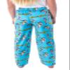 DC Comics Girls' Wonder Woman Vintage Character Allover Pattern Kids Lounge Sleep Pajama Pants (MD, 7/8) view 2
