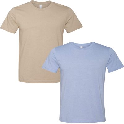 3001C Bella Canvas Soft Ringspun Hipster T-Shirt (2 Pack)