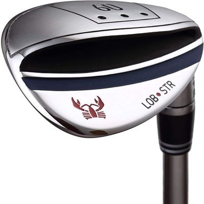 Rife Golf Right Handed 60 Degree LOB STR Wedge Graphite Shaft Extra Large Club Face for High Trajectory and Easy Impact (Right, 32)