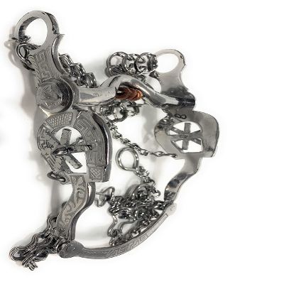 5 1/8" Mexican Horse Bit, Freno Charro