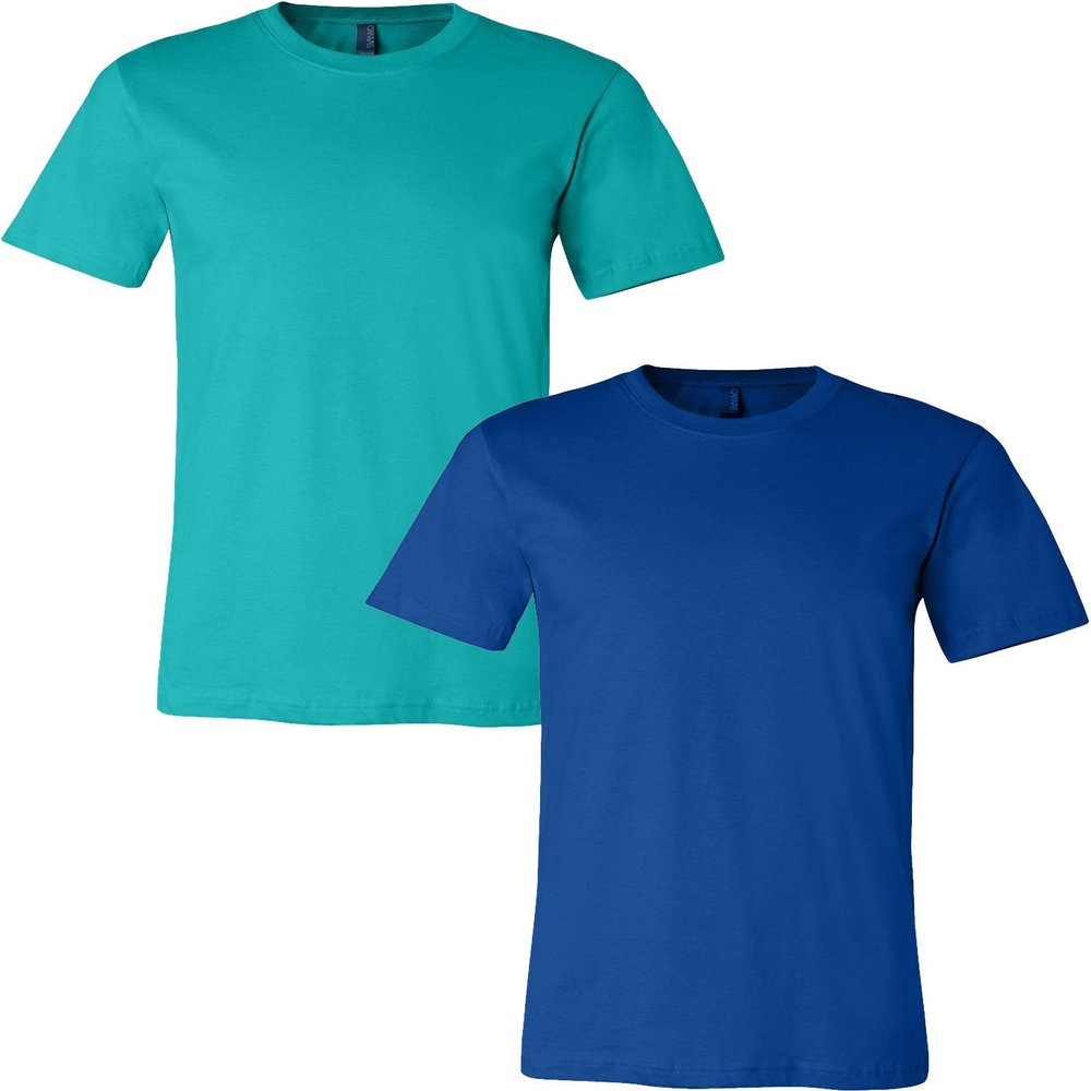 3001C Bella Canvas Soft Ringspun Hipster T-Shirt (2 Pack)
