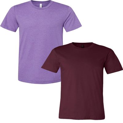3001C Bella Canvas Soft Ringspun Hipster T-Shirt (2 Pack)