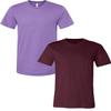 3001C Bella Canvas Soft Ringspun Hipster T-Shirt (2 Pack) view 1