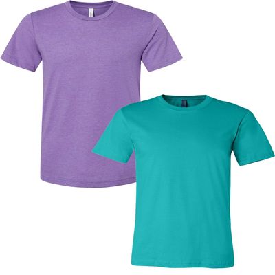 3001C Bella Canvas Soft Ringspun Hipster T-Shirt (2 Pack)