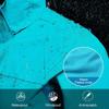 CAMEL CROWN Women's Waterproof Ski Jacket 3 in 1 Winter Coat Windbreaker Snowboard Jackets for Rain Snow Outdoor Hiking Blue 2XL view 2