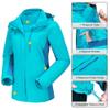 CAMEL CROWN Women's Waterproof Ski Jacket 3 in 1 Winter Coat Windbreaker Snowboard Jackets for Rain Snow Outdoor Hiking Blue 2XL view 4
