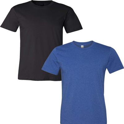 3001C Bella Canvas Soft Ringspun Hipster T-Shirt (2 Pack)