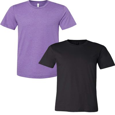 3001C Bella Canvas Soft Ringspun Hipster T-Shirt (2 Pack)